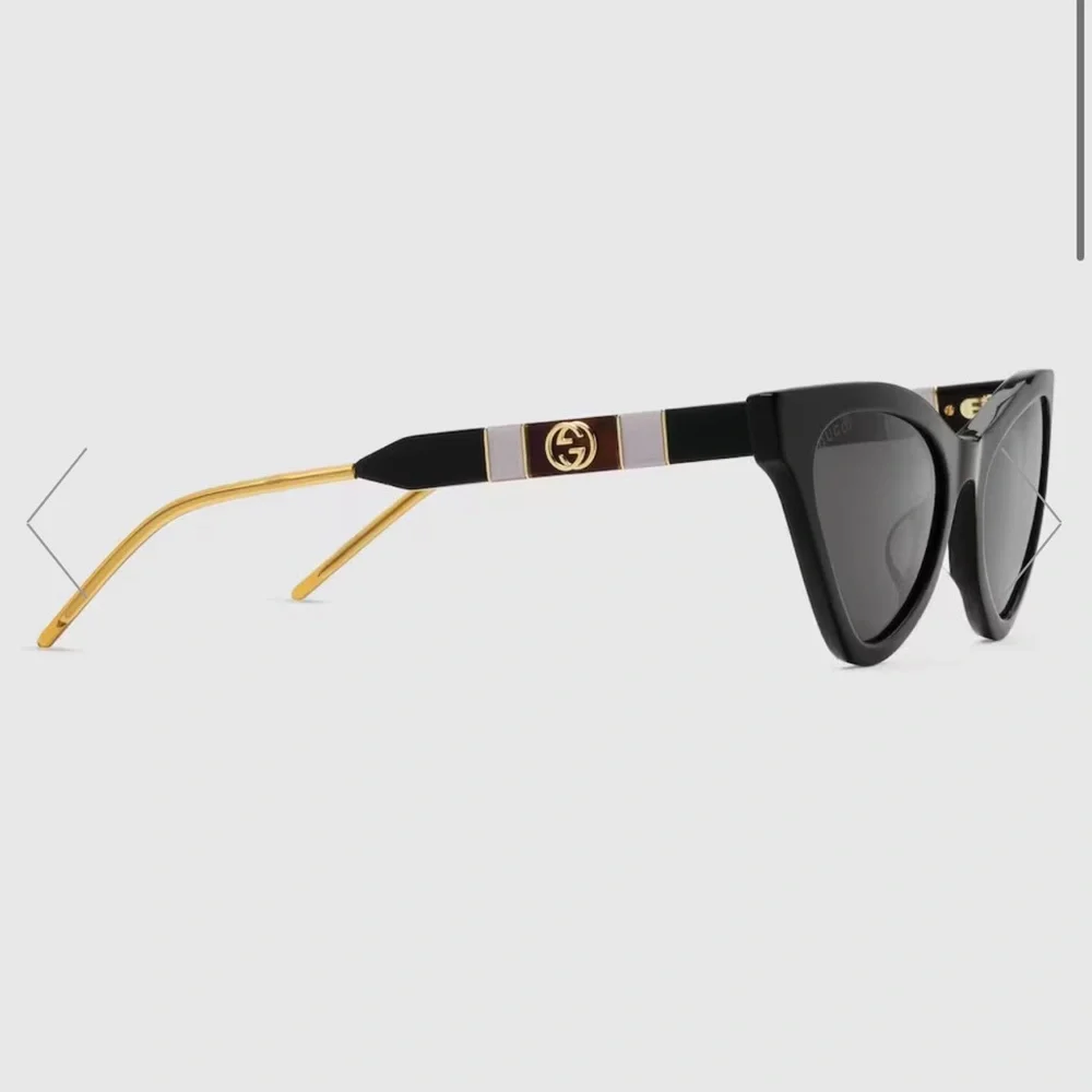 Gucci Cat Eye Acetate Sunglasses - Picture 10 of 11